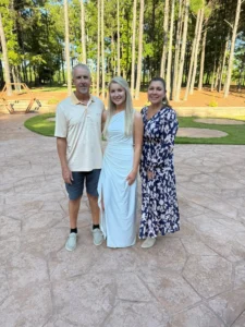 “Rehearsal dinner at Whispering Pines Venue Henderson NC